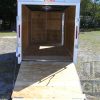 South Georgia Cargo 6x14 TA Trailer - White, Ramp, Side Door - Image 6