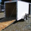 South Georgia Cargo 6x14 TA Trailer - White, Ramp, Side Door - Image 8