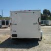 7x16 TA Trailer - White, Ramp, Side Door, Extra Height