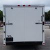 7x18 TA Trailer - White, Ramp, Side Door, Extra Height