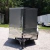 5x10 SA Trailer - Silver Frost, Ramp, Side Door, Roof Vent