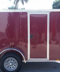 5x8 SA Trailer - Brandywine, Ramp, Side Door, Side Vents