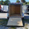 5x8 SA Trailer - Charcoal Gray, Ramp, Side Door, Side Vents