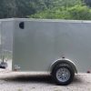 5x8 SA Trailer - Silver Frost, Ramp, Side Door, Side Vents