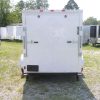 6x10 SA Trailer - White, Ramp, Side Door, Extra H, Stab Jacks