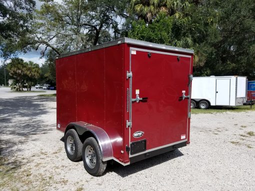 6x10 TA Trailer - Brandywine, Ramp, Side Door, Extra Height