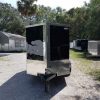 6x10 TA Trailer - Black, Ramp, Side Door, Extra Height