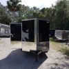 6x10 TA Trailer - Black, Ramp, Side Door, Extra Height