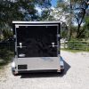 6x10 TA Trailer - Black, Ramp, Side Door, Extra Height