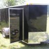 6x14 SA Trailer - Black, Ramp, Side Door, Extra Height