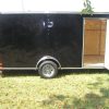 6x14 SA Trailer - Black, Ramp, Side Door, Extra Height