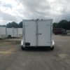 7x10 TA Trailer - White, Barn Doors, Side Door, Extra Height