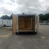7x10 TA Trailer - White, Barn Doors, Side Door, Extra Height
