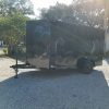 7x12 SA Trailer - Black with Blackout Package, Barn Doors, Side Door, Brakes, Extra Height
