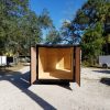 7x12 SA Trailer - Black with Blackout Package, Barn Doors, Side Door, Brakes, Extra Height