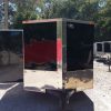 7x12 SA Trailer - Black, Barn Doors, Side Door, Brakes, Extra Height