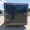 7x14 TA Trailer - Orange and Black, Ramp, Side Door, Extra Height, Side Vents and Mag Wheels