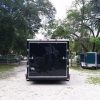7x16 TA Trailer - Black, Ramp, Side Door, Extra Height