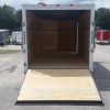 7x18 TA Trailer - White, Ramp, Side Door, Extra Height