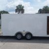7x18 TA Trailer - White, Ramp, Side Door, Extra Height