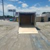 8.5x16 TA Trailer - Black, Ramp, Side Door, and D-Rings