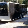 8.5x20 TA Trailer - Black, Ramp, Side Door, and D-Rings