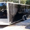 8.5x20 TA Trailer - Black, Ramp, Side Door, and D-Rings