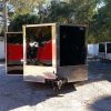 8.5x20 TA Trailer - Black, Ramp, Side Door, and D-Rings