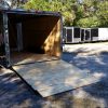 8.5x20 TA Trailer - Black, Ramp, Side Door, and D-Rings