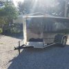 5x10 SA Trailer - Black, Double Doors, Side Door