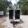 5x10 SA Trailer - Black, Double Doors