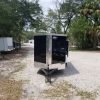 5x10 SA Trailer - Black, Double Doors