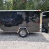 5x10 SA Trailer - Black, Double Doors