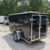 5x10 SA Trailer - Black, Double Doors