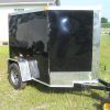 5x6 SA Trailer - Black, Ramp