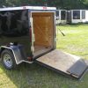 5x6 SA Trailer - Black, Ramp