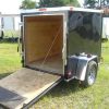5x6 SA Trailer - Black, Ramp