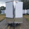 6x12 SA Trailer - White, Ramp, Side Door, Extra Height
