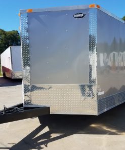 8.5x18 TA Trailer - Champagne, Ramp, Side Door, Extended Tongue, ATP Wrap, LED Lighting