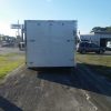 8.5x20 TA Trailer - White, Ramp, Side Door, Extra Height