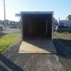 8.5x20 TA Trailer - White, Ramp, Side Door, Extra Height