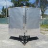 8.5x20 TA Trailer - Silver Frost, Ramp, Side Door, 5K Axles