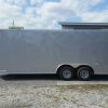 8.5x20 TA Trailer - Silver Frost, Ramp, Side Door, 5K Axles