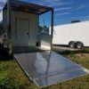 8.5x22 TA Trailer - White, Ramp, Porch, Concession, Electrical, Many Options