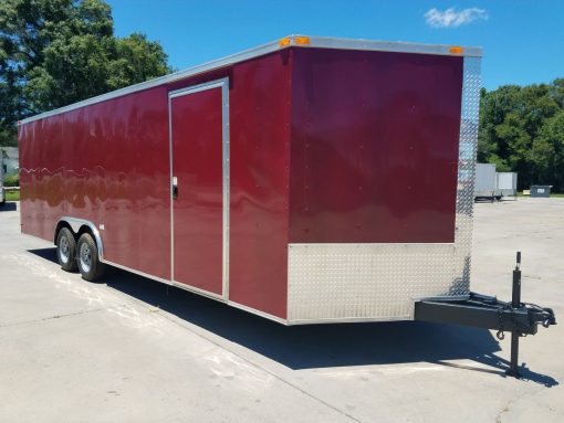 8.5x24 TA Trailer - Brandywine, Ramp, Side Door