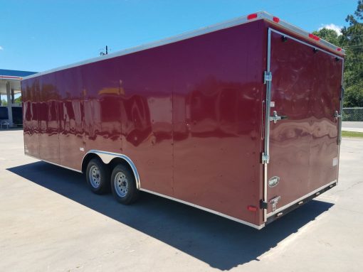 8.5x24 TA Trailer - Brandywine, Ramp, Side Door