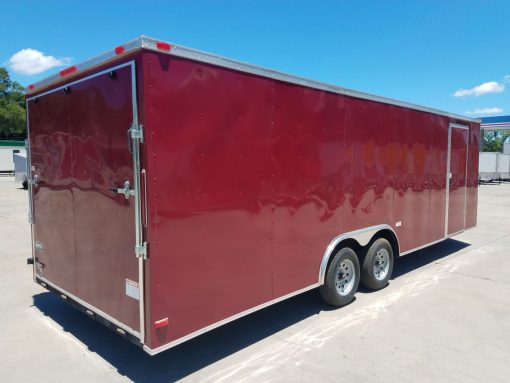 8.5x24 TA Trailer - Brandywine, Ramp, Side Door