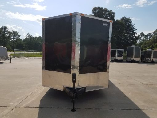 8.5x24 TA Trailer - Black, Ramp, Side Door, 5K Axles, Extra Height, Customizations