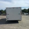 8.5x24 TA Trailer - White, Ramp, Side Door, 5K Axles