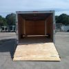 8.5x24 TA Trailer - White, Ramp, Side Door, 5K Axles